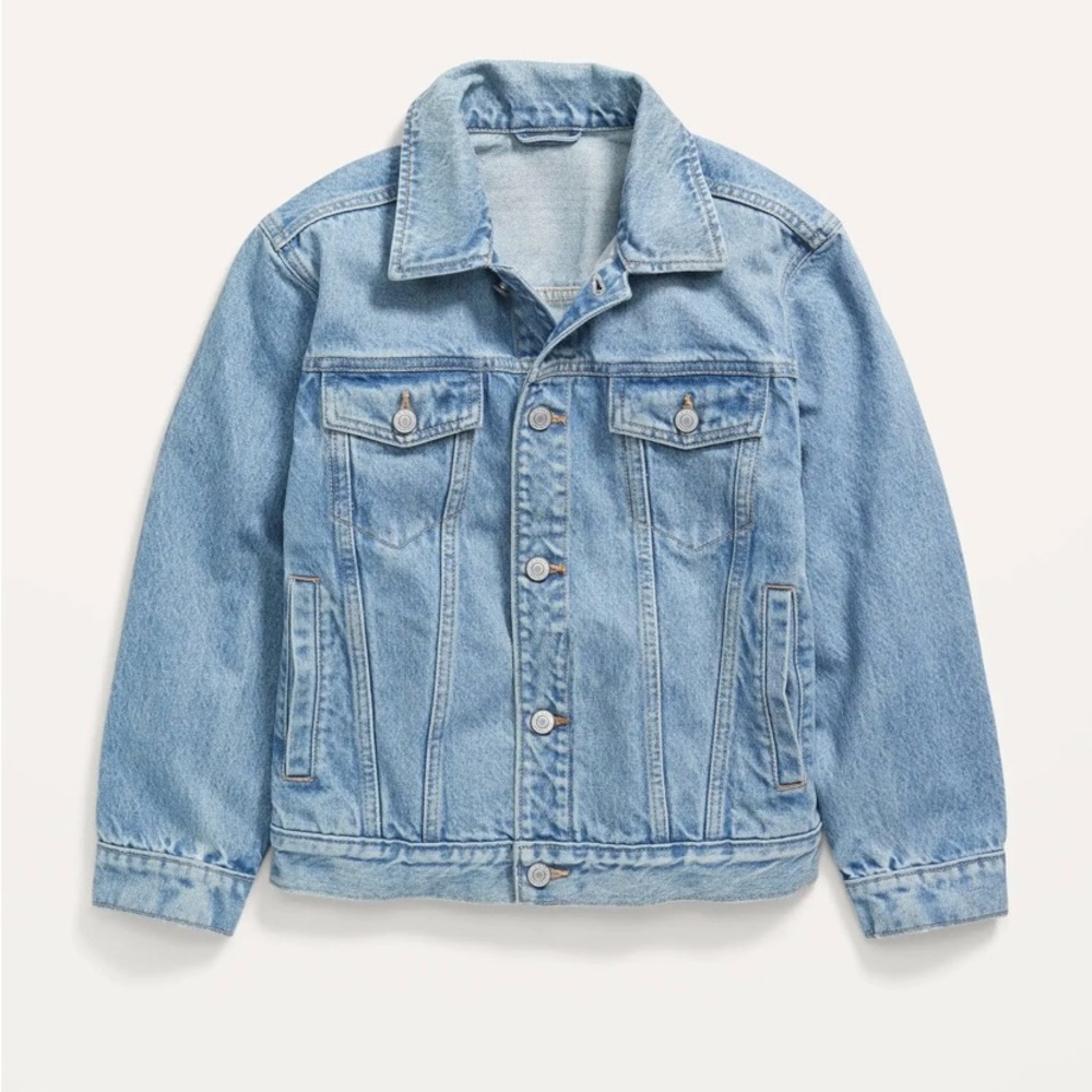Old Navy Gender-Neutral Oversized Jean Trucker Jacket